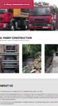 Mobile Screenshot of aparryconstruction.com